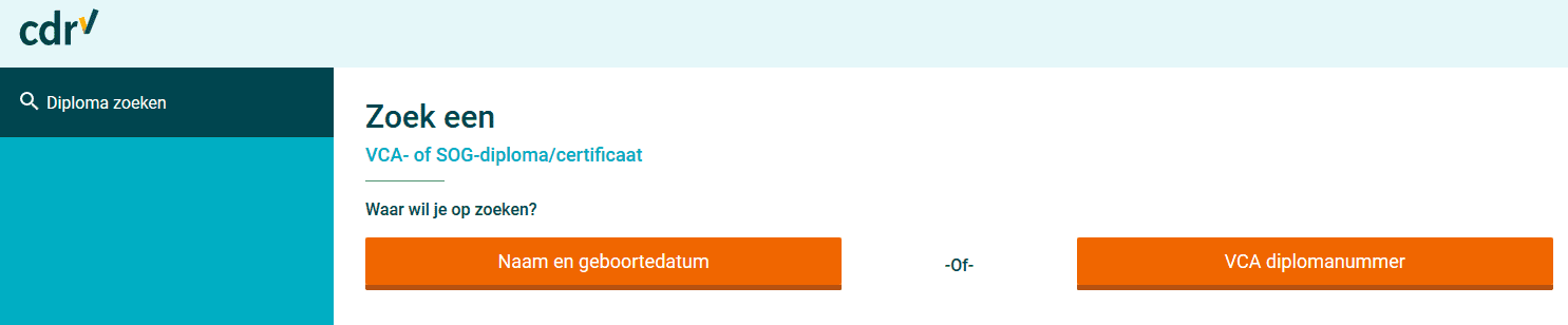 Centraal Diploma Register - in1keerVCA.nl